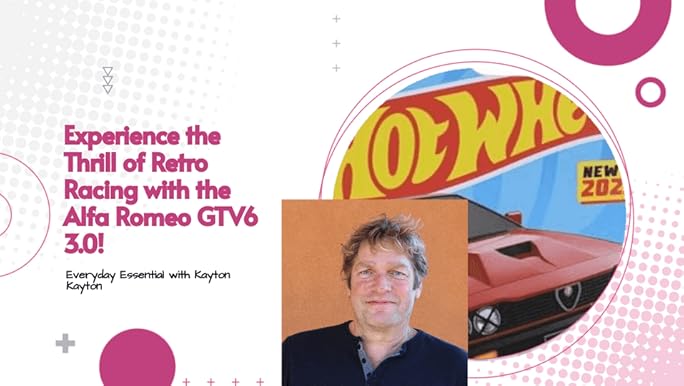 Amazon.com: Hot Wheels Alfa Romeo GTV6 3.0, Retro Racers 10